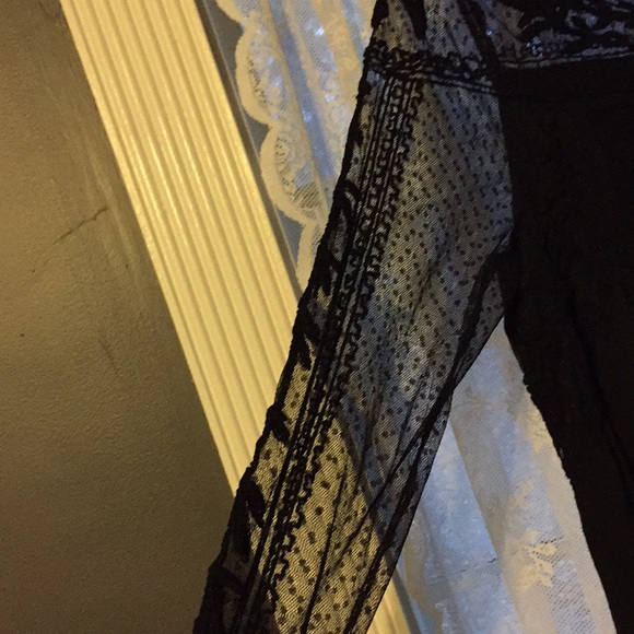 Black lace free people dress - Picture 3 of 4